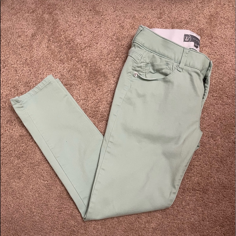 WIT & WISDOM AB SOLUTION ANKLE JEANS